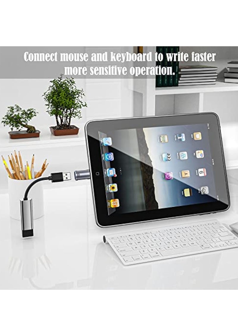 Barakah 2 Pieces to USB Adapter, USB to iO-S OTG3.0 Adapter, Compatible with Apple MagSafe Watch iPhone The Connection Between IP-Hone and Products Such as Cameras, USB Drives, Card Readers, mice - Image 4