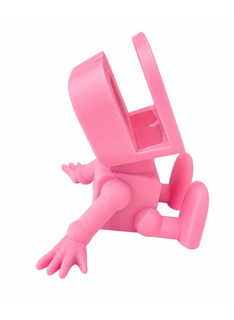 Pink Charger Stand Compatible with Apple Watch Series 1–10 & SE, Desktop Watch Holder and Cable Organizer, Charger Not Included - Image 2