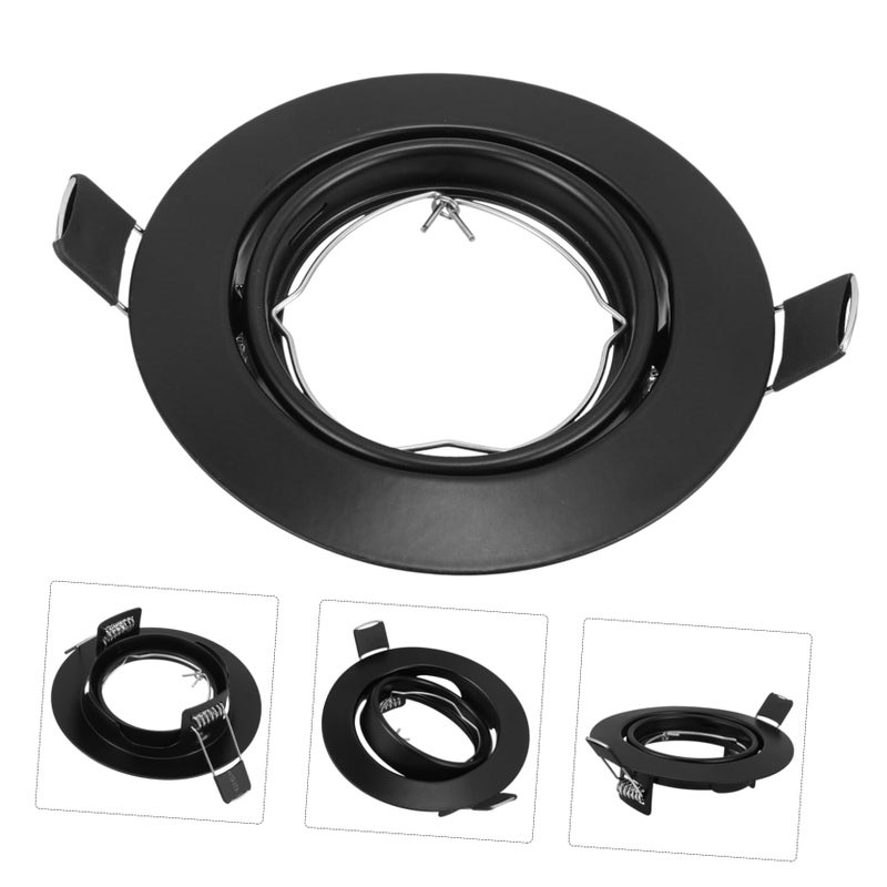 Adjustable Metal Spotlight Trim Ring For Recessed LED Ceiling Light Fixture - Image 4