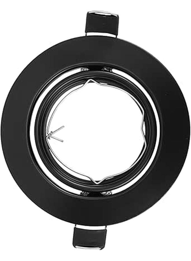 Adjustable Metal Spotlight Trim Ring For Recessed LED Ceiling Light Fixture - Image 1