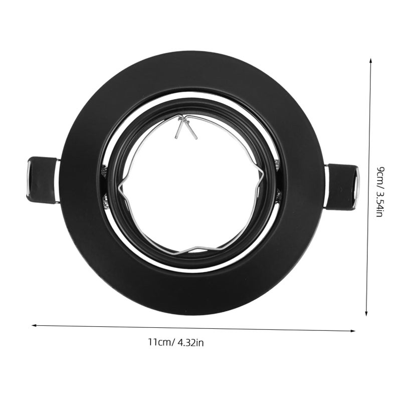 Adjustable Metal Spotlight Trim Ring For Recessed LED Ceiling Light Fixture - Image 3