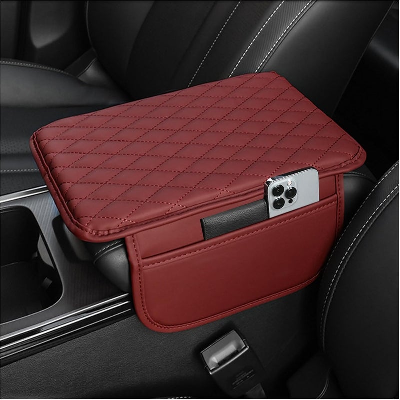 Stacool Microfiber Leather Car Center Console Cover - Image 1