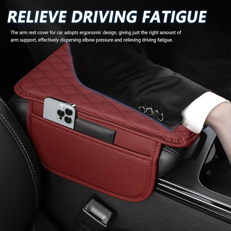 Stacool Microfiber Leather Car Center Console Cover - Image 4