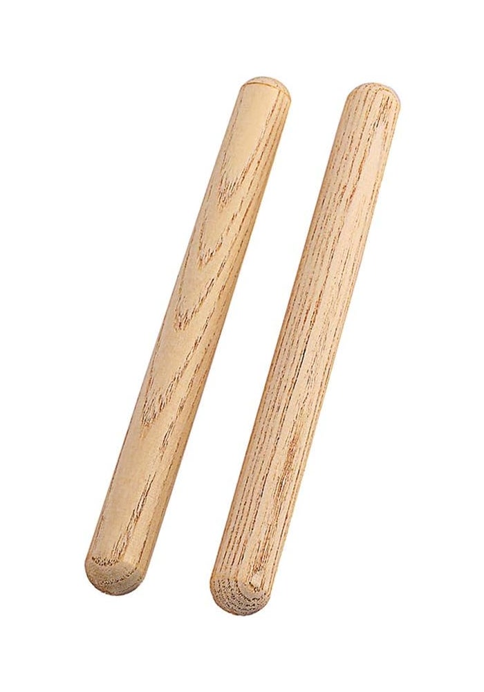 Alnicov Natural Hardwood Rhythm Sticks - Birch Drumsticks for Percussion - Image 1