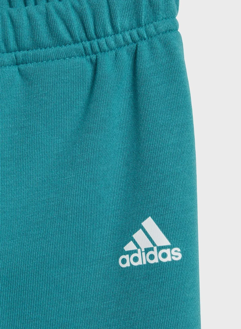 Adidas Essentials Allover Print Jogger Set Kids