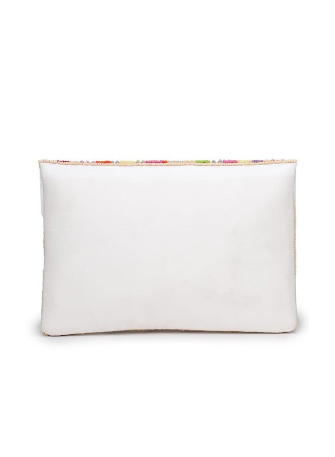 Anekaant Mod Stitch Off White Embellished Sling Bag For Ladies |Party & Evening bag - Image 5