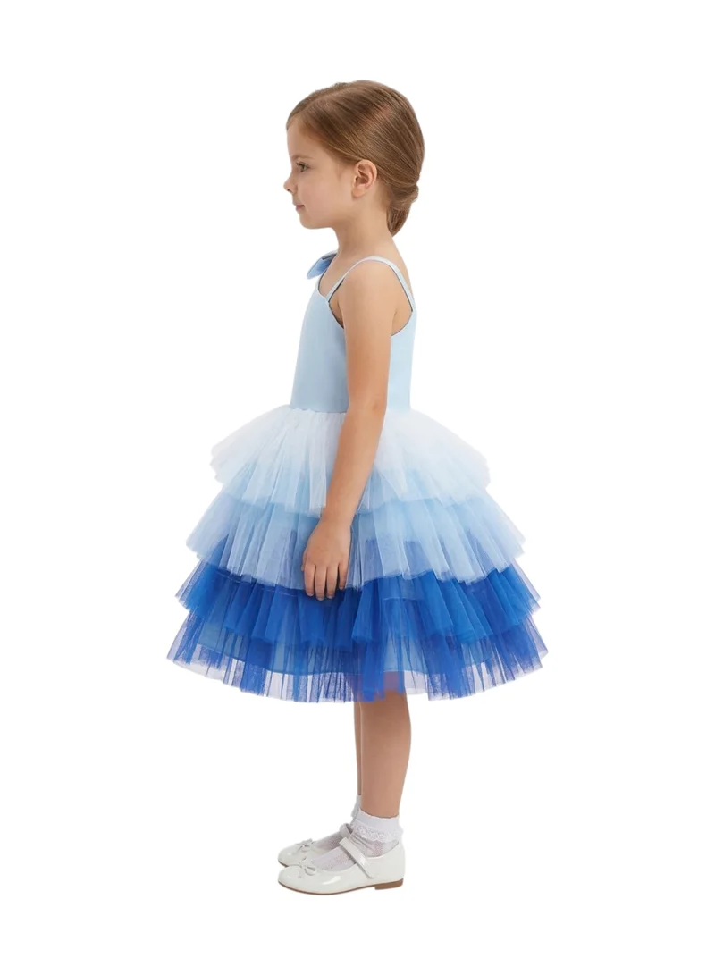 دىدانيالا فستان تُل دانتيلا أومبر