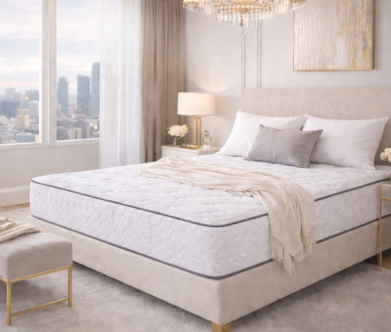 Rexal Home Horizon Pocket Spring Mattress 160 x 200 x 30 cm – Hybrid Mattress with Cool Gel Memory Foam & Medium Firm Support - Image 2