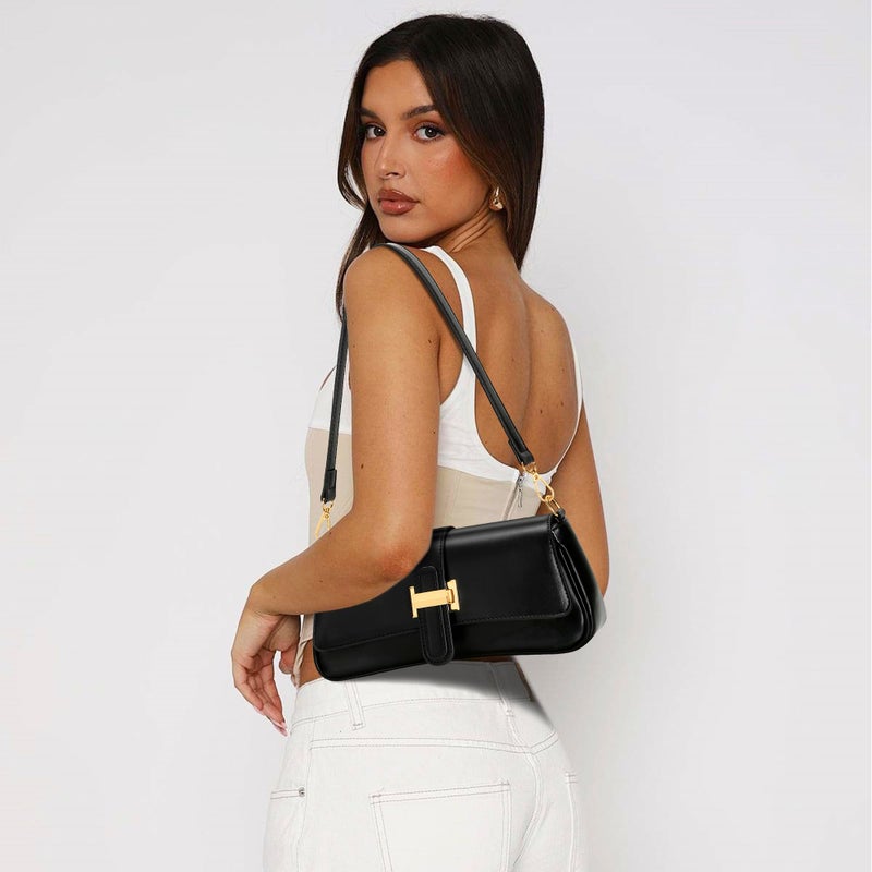 kkxiu Shoulder Bag for Women Hobo Purses and Handbags Retro Clutch Underarm Purse - Image 2