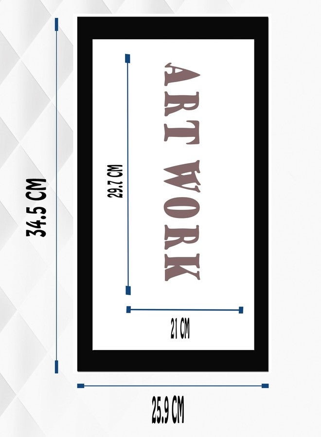 TRILLION STEP-Thanks -Frame for Hospital, School, OPD, Waiting Area Poster for Doctor Dentist Clinic Hospital School Office Room Quote Framed Wall Poster, Print with Frame, Home, Office Decor (13.6 inch x 10.2 inch) - Image 5
