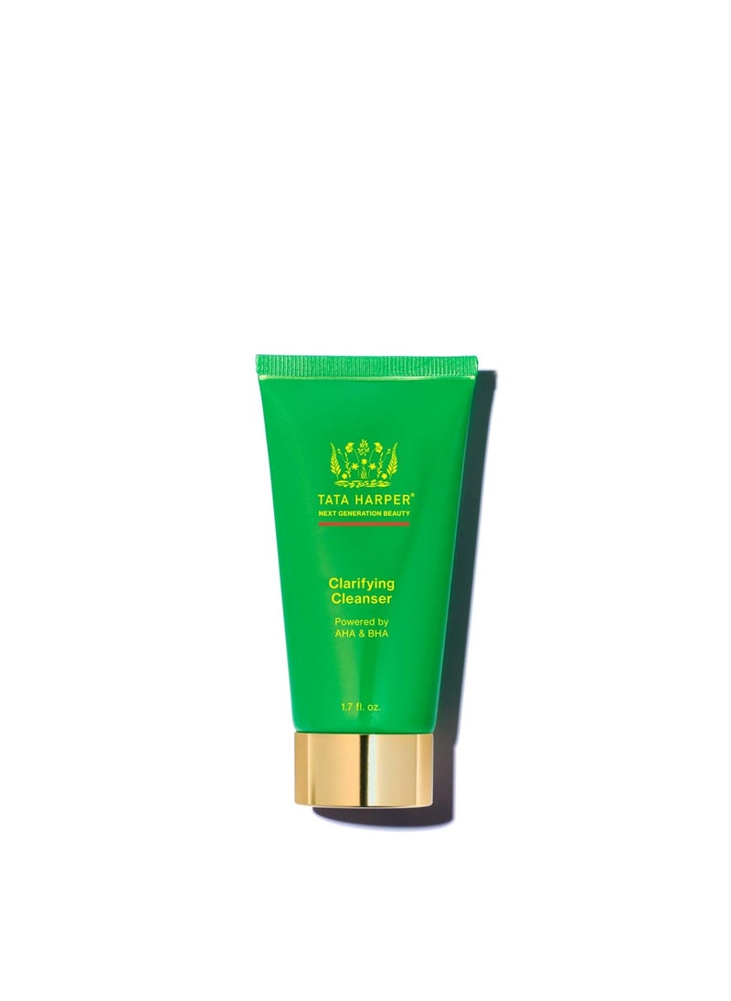 TATA HARPER - Tata Harper Clarifying Cleanser Blemish OilControl Face Wash 100 Natural Made Fresh in Vermont 50ml - Image 1