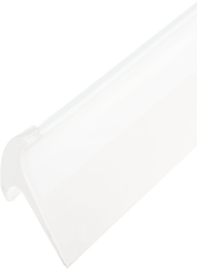 SPARTA 24" Floor Squeegee Replacement Head, Seamless Rubber with Rust-Free Plastic Frame for HACCP Compliance, Heavy-Duty Industrial Use, Thermoplastic Rubber, 24 Inches, White - Image 3