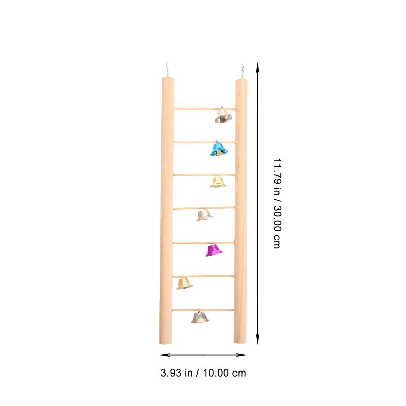 30cm Parrot Ladder Hamster Climbing Step Bird Cage Accessory Small Pet Training - Image 3