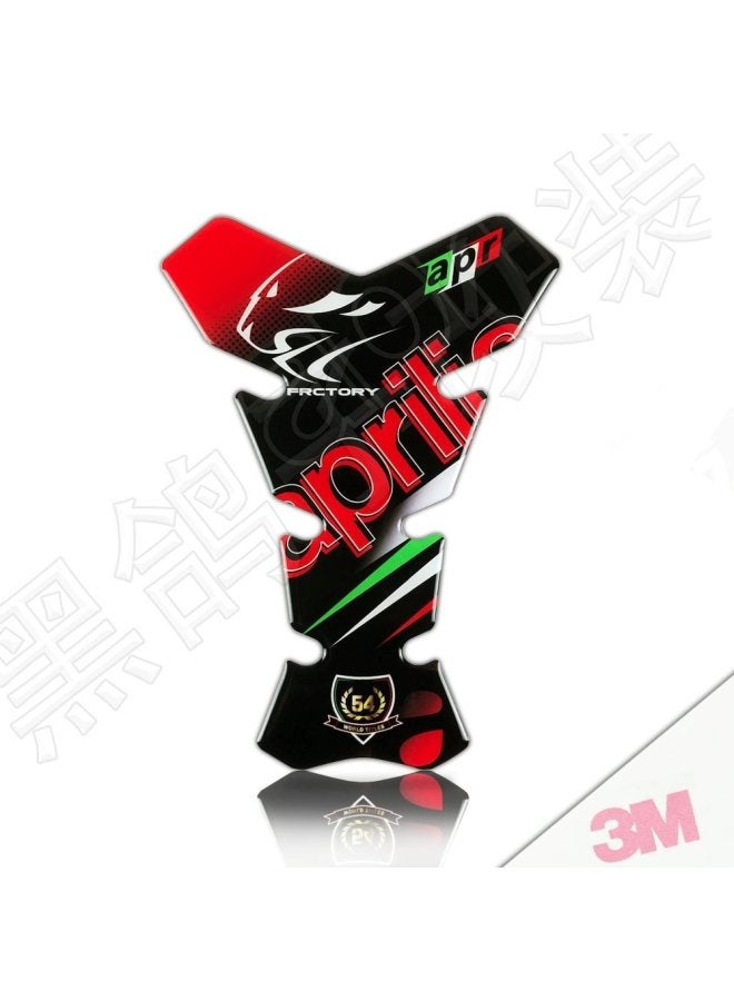 Suitable For Ktm Suzuki Honda Yamaha Motorcycle Stereo Waterproof Fuel Tank Sticker Decorative Fuel Tank Fish Bone Decal-Color:Aprilia 4 3m No Glue Waterproof And Anti-slip♜♜-Size:Default Item♜♜ - Image 1