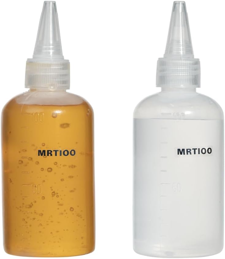 MRTIOO 3.4 oz Crested Gecko Food and Water Feeding Bottle, Reptile Feeder Bottle, for Lizard and Other Small Pet Ledge Accessories Supplies - 2 pcs - Image 2