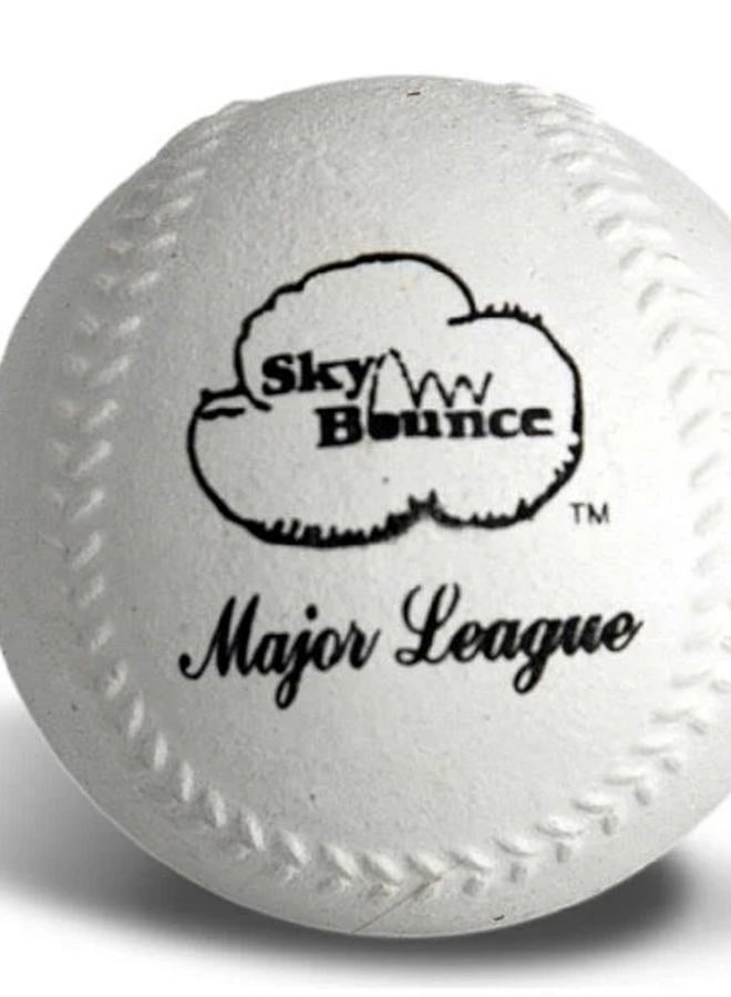 Sky Bounce 2922 White Sponge Baseball - 12 Count - Image 2