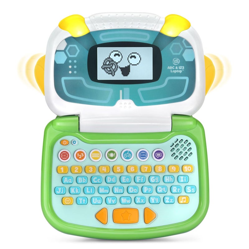 LeapFrog ABC and 123 Laptop for Preschoolers Ages 3-7 Years, Green - Image 4