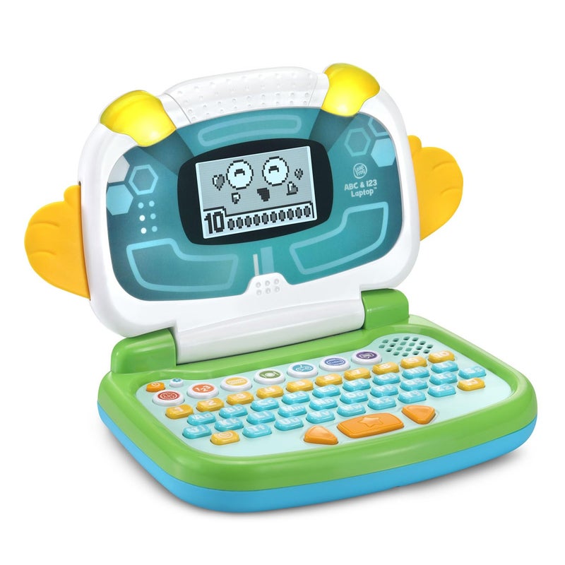 LeapFrog ABC and 123 Laptop for Preschoolers Ages 3-7 Years, Green - Image 1