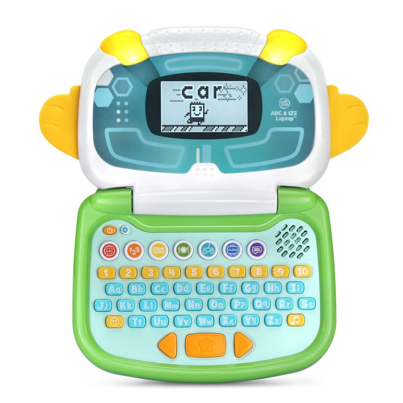 LeapFrog ABC and 123 Laptop for Preschoolers Ages 3-7 Years, Green - Image 3