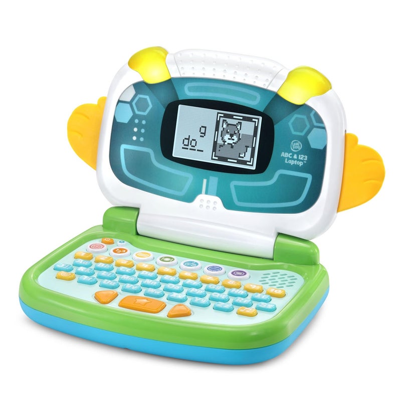 LeapFrog ABC and 123 Laptop for Preschoolers Ages 3-7 Years, Green - Image 2