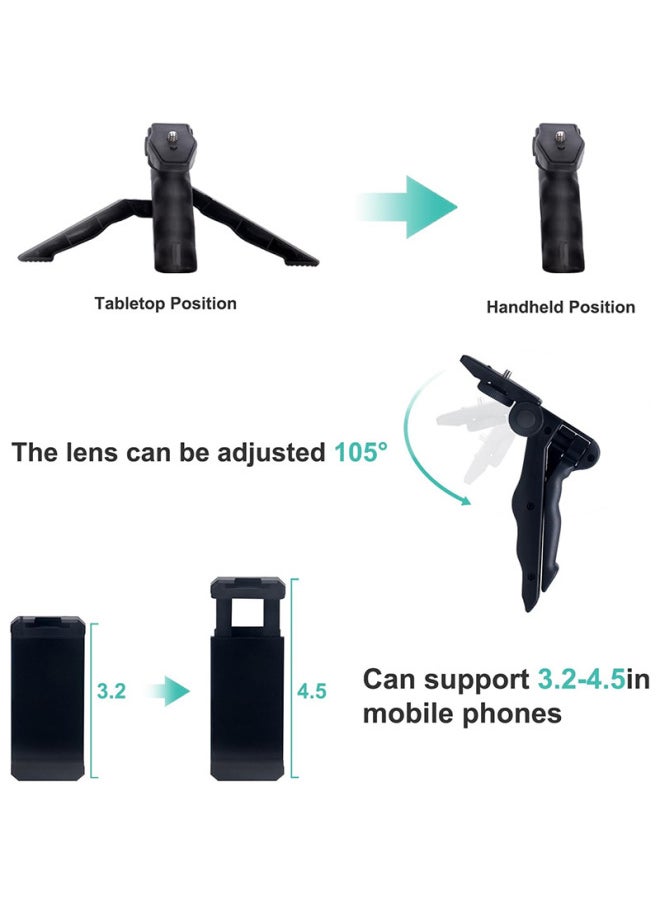 Generic Manufacturer AY49 Mobile Phone Multi-function Fill Light Vlgo Live Broadcast Beauty Fill Light With Microphone Clip In Stock-Light Source Color:AY49-Z  - Image 5
