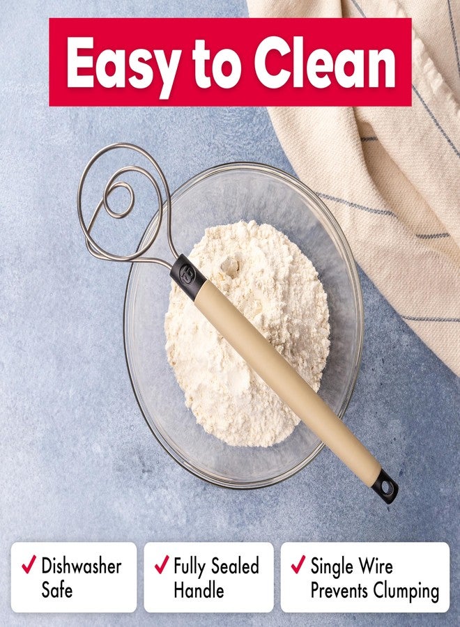 Brod & Taylor Dough Whisk - Heavy Duty Dishwasher-Safe Mixing Tool - Image 5