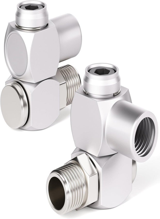 TAILONZ PNEUMATIC 1/4 Inch Air Tool Swivel Fitting 360 Degree Swivel Air Hose Connector Industrial Portable Air Tool Adapter (Pack of 4) - Image 1