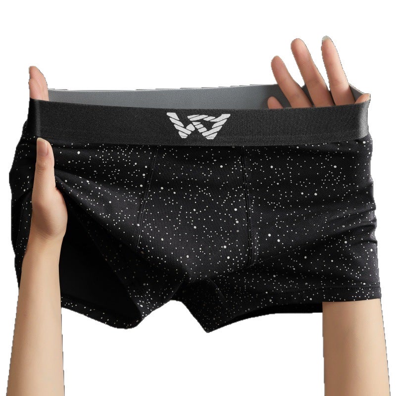Men's Star Pattern Boxer Briefs - Image 5