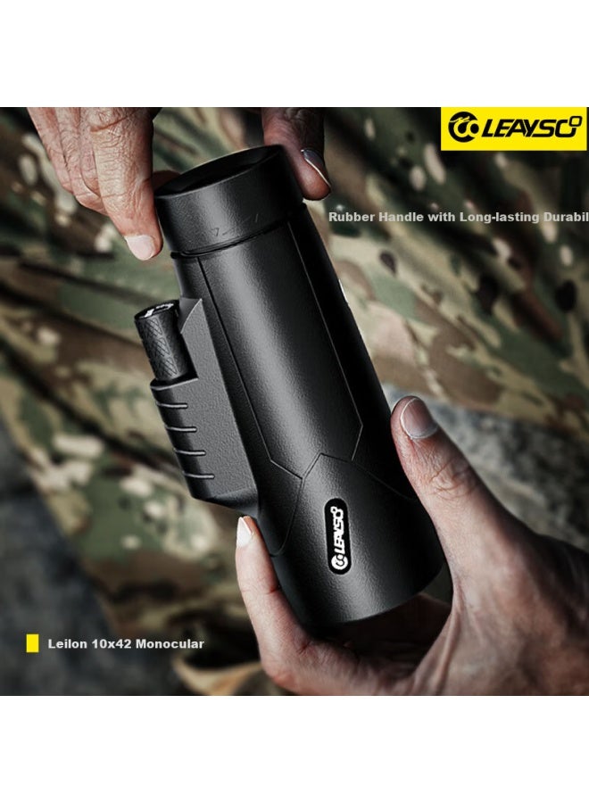Leaysoo Leaysoo Cool Shadow 10X42 Hd High Magnification Mobile Phone Concert Micro-Light Night Vision Waterproof Portable Monocular Telescope - Image 4