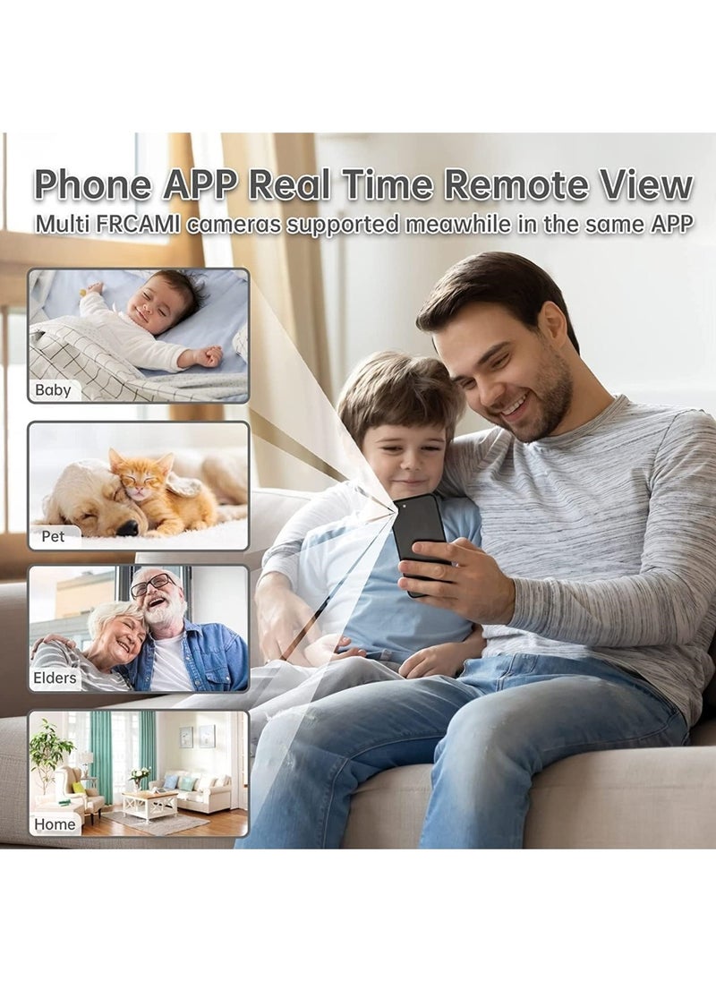 Secret Camera Spy Camera WiFi Home Security Camera Mini Hidden Camera Video Recorder Night Vision Live Feed Playback Phone App Control Nanny Cam Pet Camera