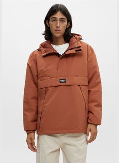 Jacket with pouch pocket