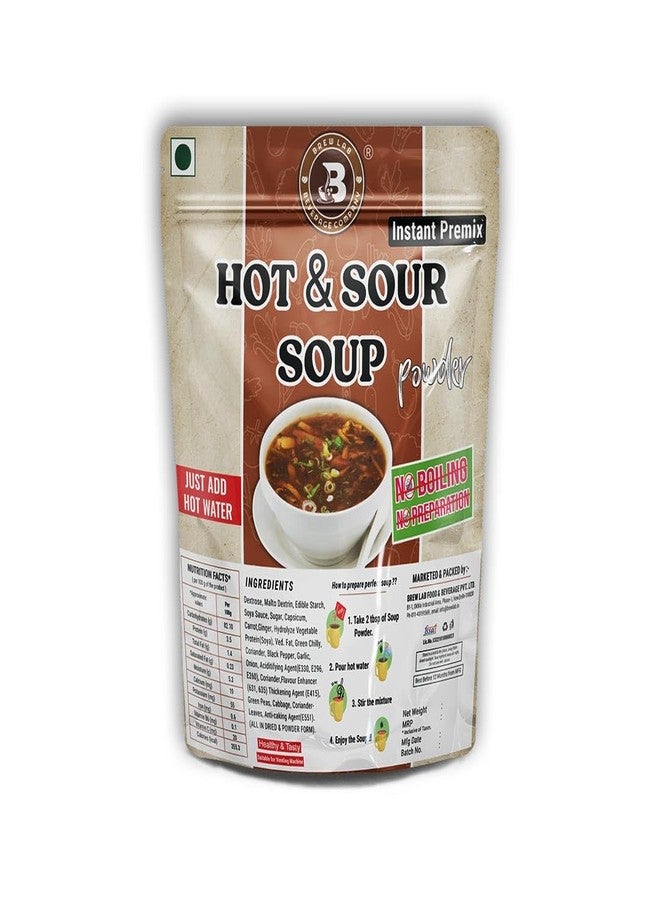Brew Lab Soup Combo of Mix Veg+Hot & Sour Soup+Sweet Corn Soup Powder Mix Instant Premix (Pack of 3, 150 g) - Image 3
