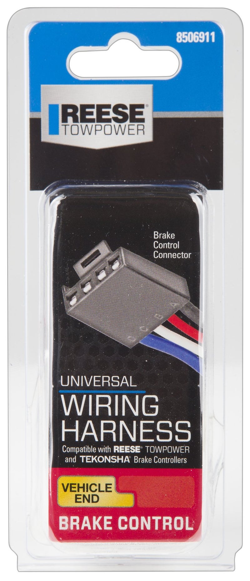 REESE Towpower 8506911 Trailer Brake Controller OEM Style Brake Wiring Harness for Vehicle & Brake Control Ends, Compatible with REESE and Tekonsha Brake Controllers - Image 2