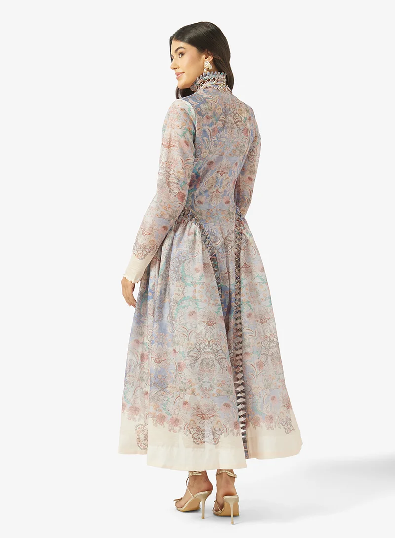 Khizana Printed A-line Dress