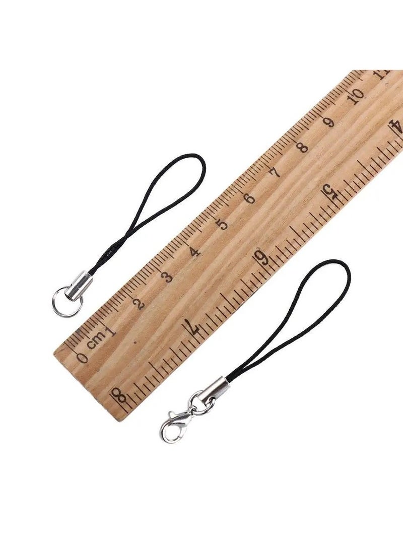 SOLDOUT 10 PCS Mobile Phone USB Drive Charm Strap Keychains Hooks Bag Key Ring Phone Lanyard String Phone Lanyard Lanyard Lariat Cords Lobster Clasp Rope (Pack of 10, Hook Style)  - Image 4
