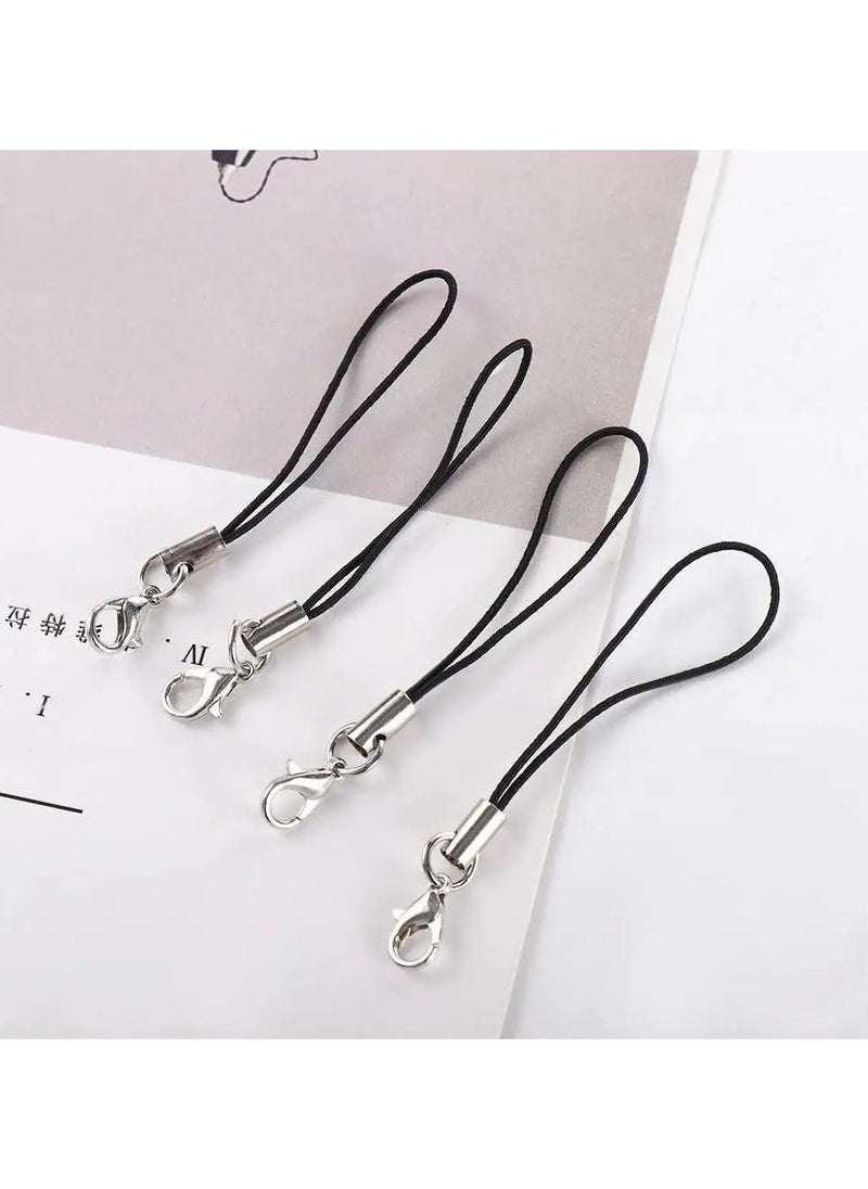 SOLDOUT - 10 PCS Mobile Phone USB Drive Charm Strap Keychains Hooks Bag Key Ring Phone Lanyard String Phone Lanyard Lanyard Lariat Cords Lobster Clasp Rope (Pack of 10, Hook Style) - Image 1