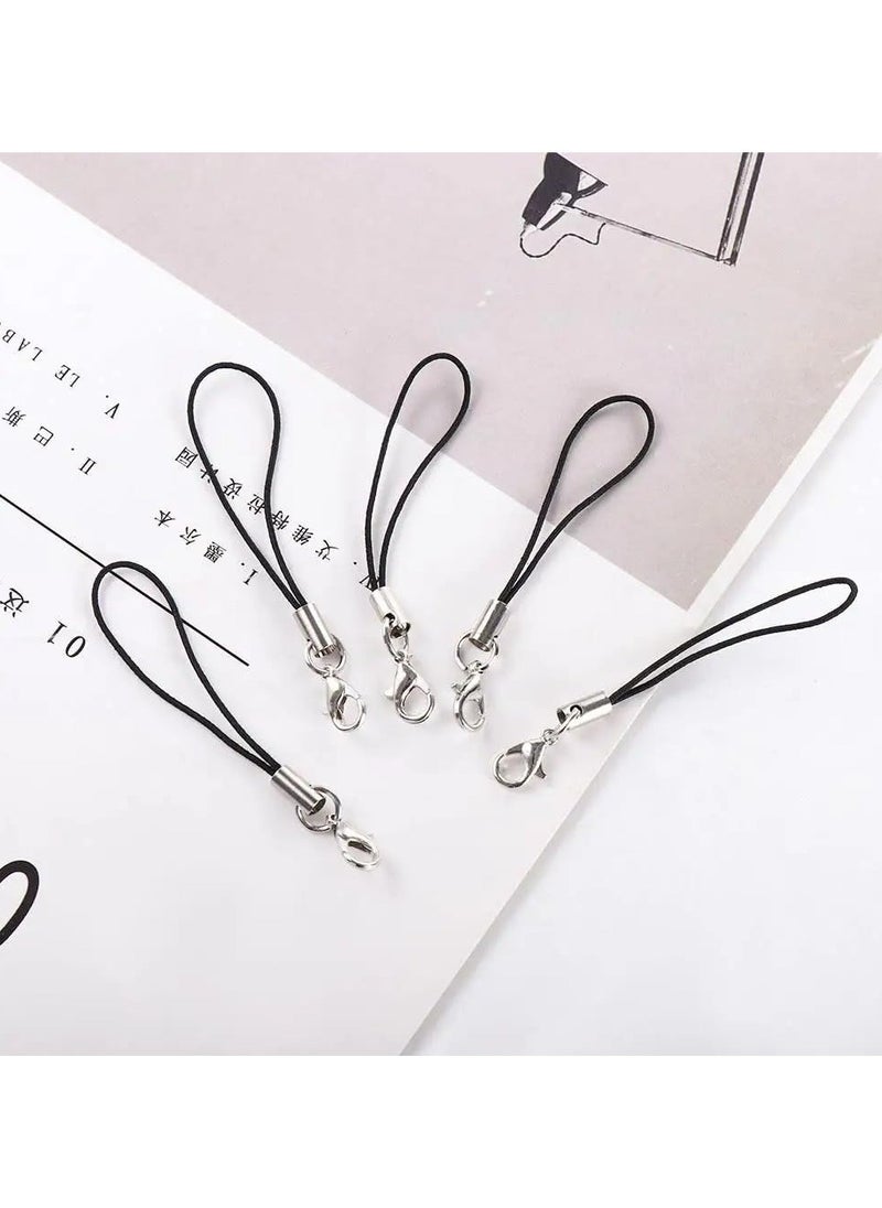 SOLDOUT - 10 PCS Mobile Phone USB Drive Charm Strap Keychains Hooks Bag Key Ring Phone Lanyard String Phone Lanyard Lanyard Lariat Cords Lobster Clasp Rope (Pack of 10, Hook Style) - Image 1
