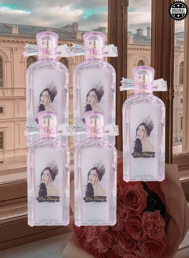 PIAA 5 Pieces Pia Alongo Perfume For Women 90ml EDP - Image 1