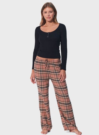 Drawstring High Waist Pyjama