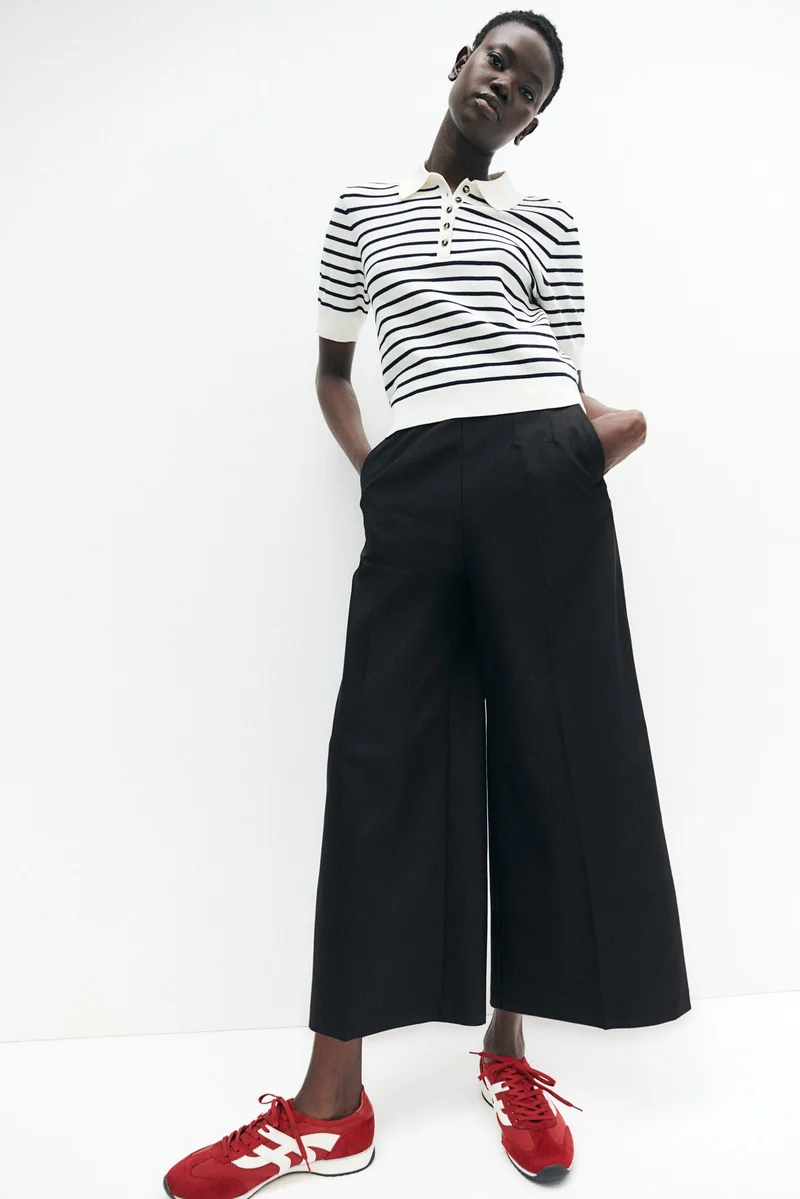 H&M Dart-waist culottes