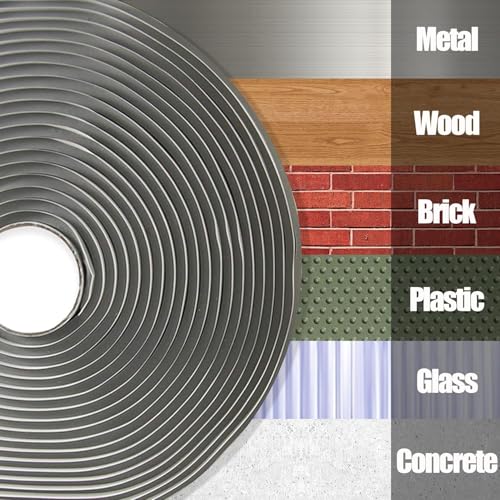 LLPT Butyl Tape White 1 Inch x 33Ft Tight Seal for Leak Proof EPDM RV Repair Window Glass Boat Sealing Roof Pipe Patching(WST233) - Image 4