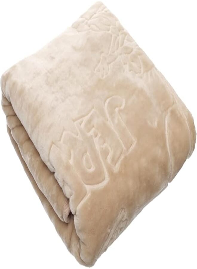 Generic Turkish Baby Blanket 120x100 Coffee - 12787 