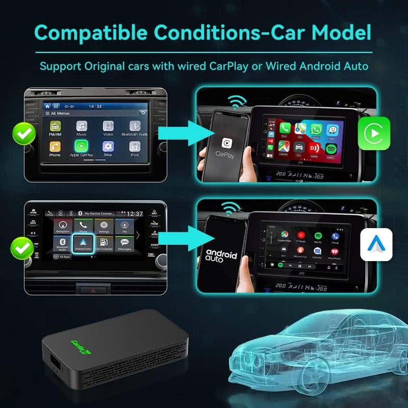 Carlinkit 5.0 2air Wireless Car Adapter for CarPlay and Android Auto - Image 3