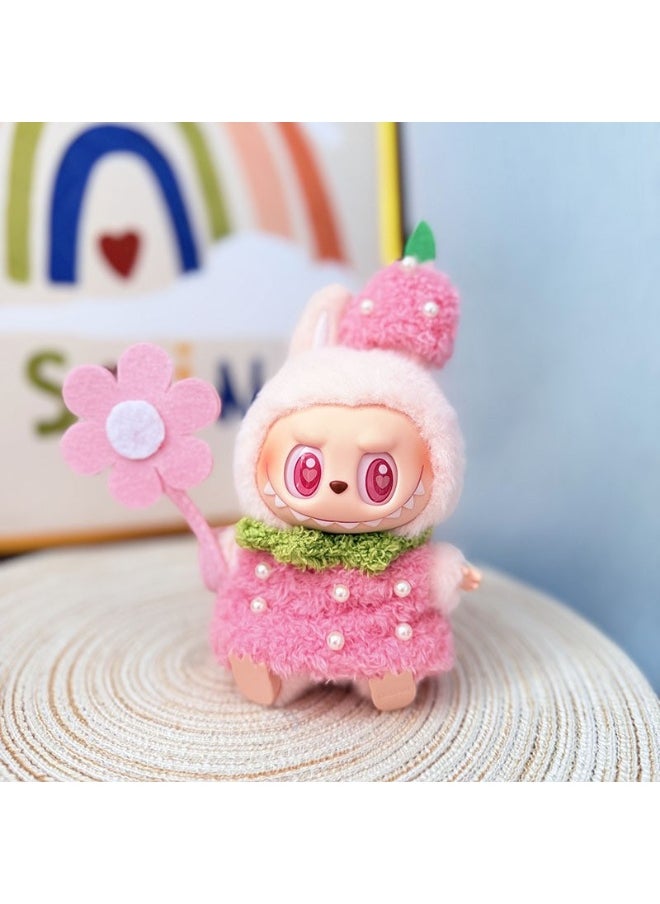 LABUBU Cute Labubu 1.0/2.0 Fashion Apparel (Doll Not Included) - Make Your Labubu More Stylish, Trendy, and Colorful! 
