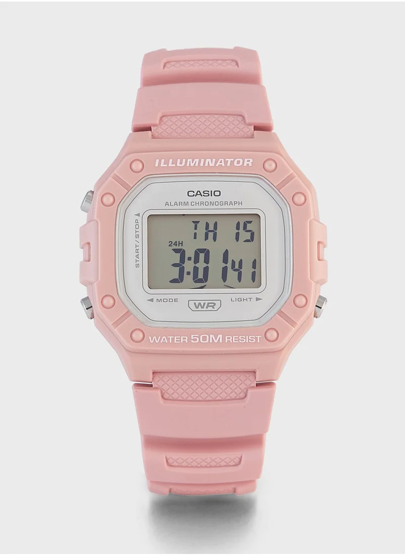 CASIO W-218Hc-4Avdf Digital Watch