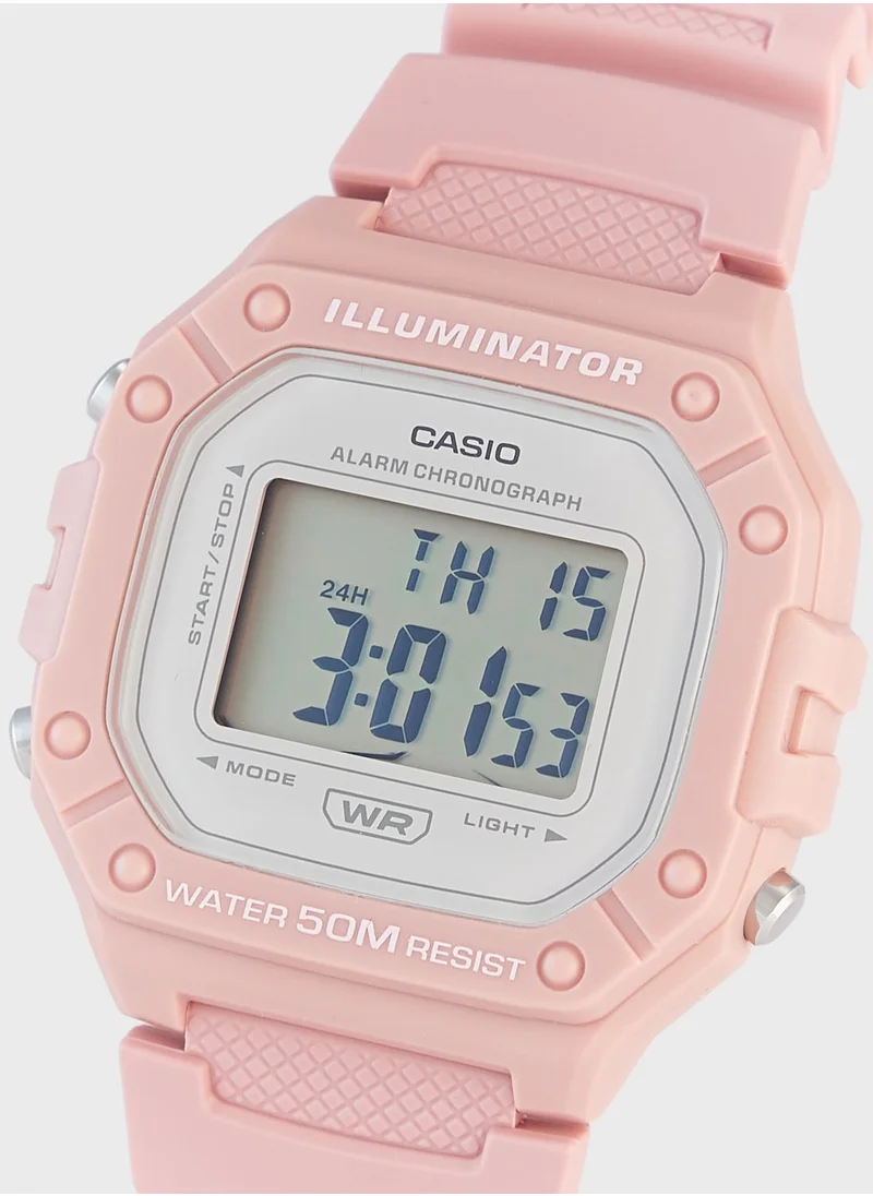CASIO W-218Hc-4Avdf Digital Watch