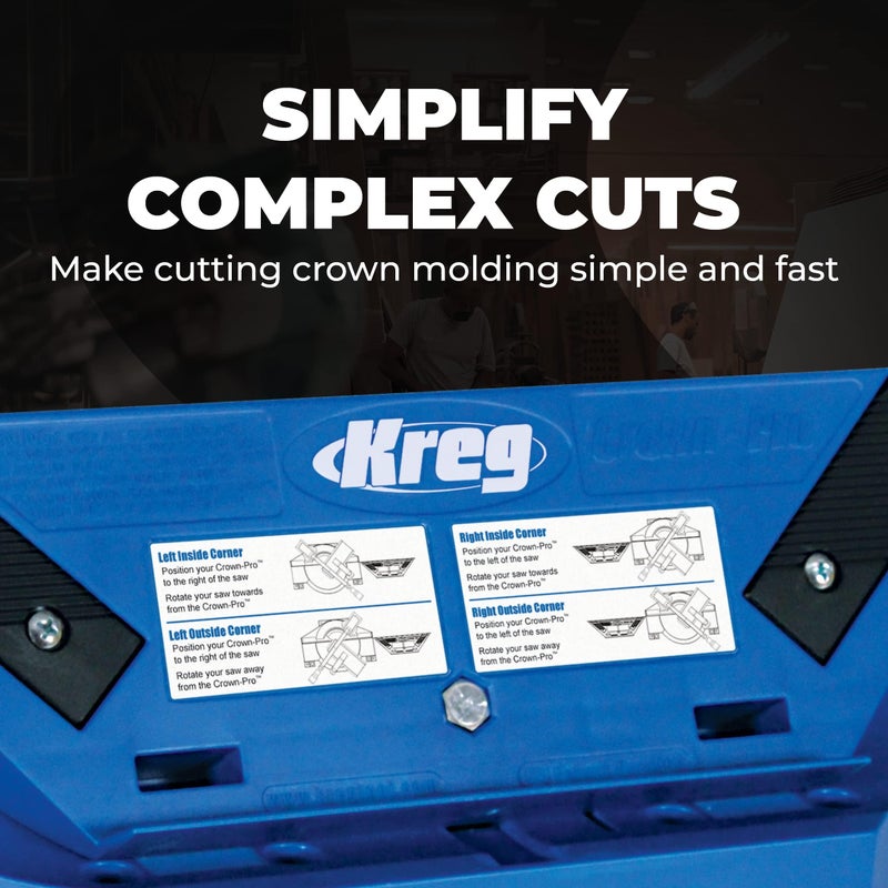 Kreg KMA2800 Crown-Pro Crown Molding Tool - Image 2