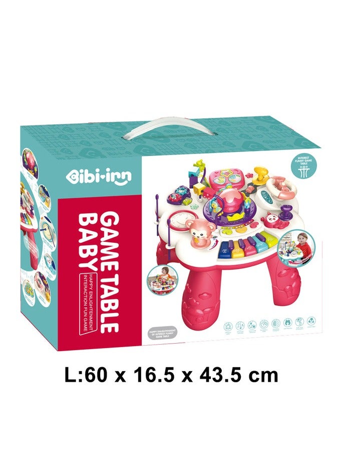 طاولة ألعاب ممتعة (أحمر) - Image 2