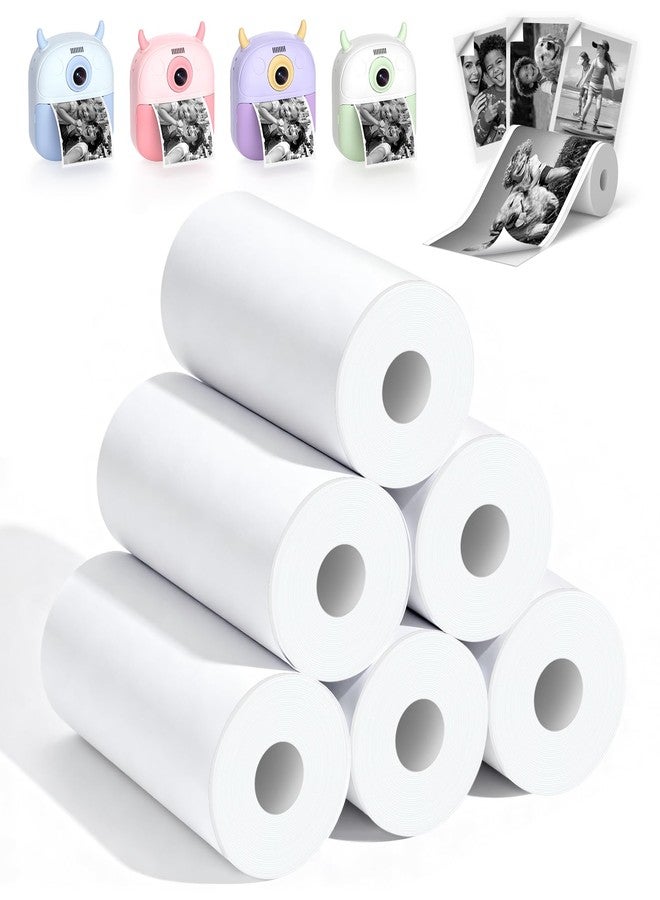 KIDAGINS 6 Rolls Refill Sticker Paper - Image 1