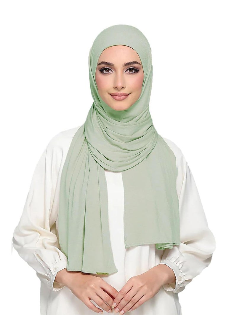 ICW Women's UV Protection Light Weight Jersey Cotton Summer Scarf Stoles Shawl head scarves for girls Dn002 (COLOUR13) - Image 5